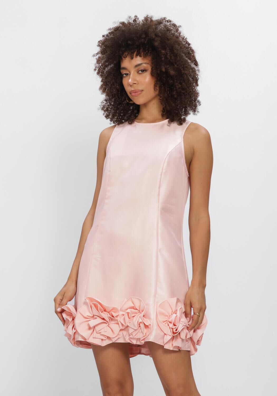 Roze Y.A.S. Jurken YASELLINA SL MINI DRESS - large