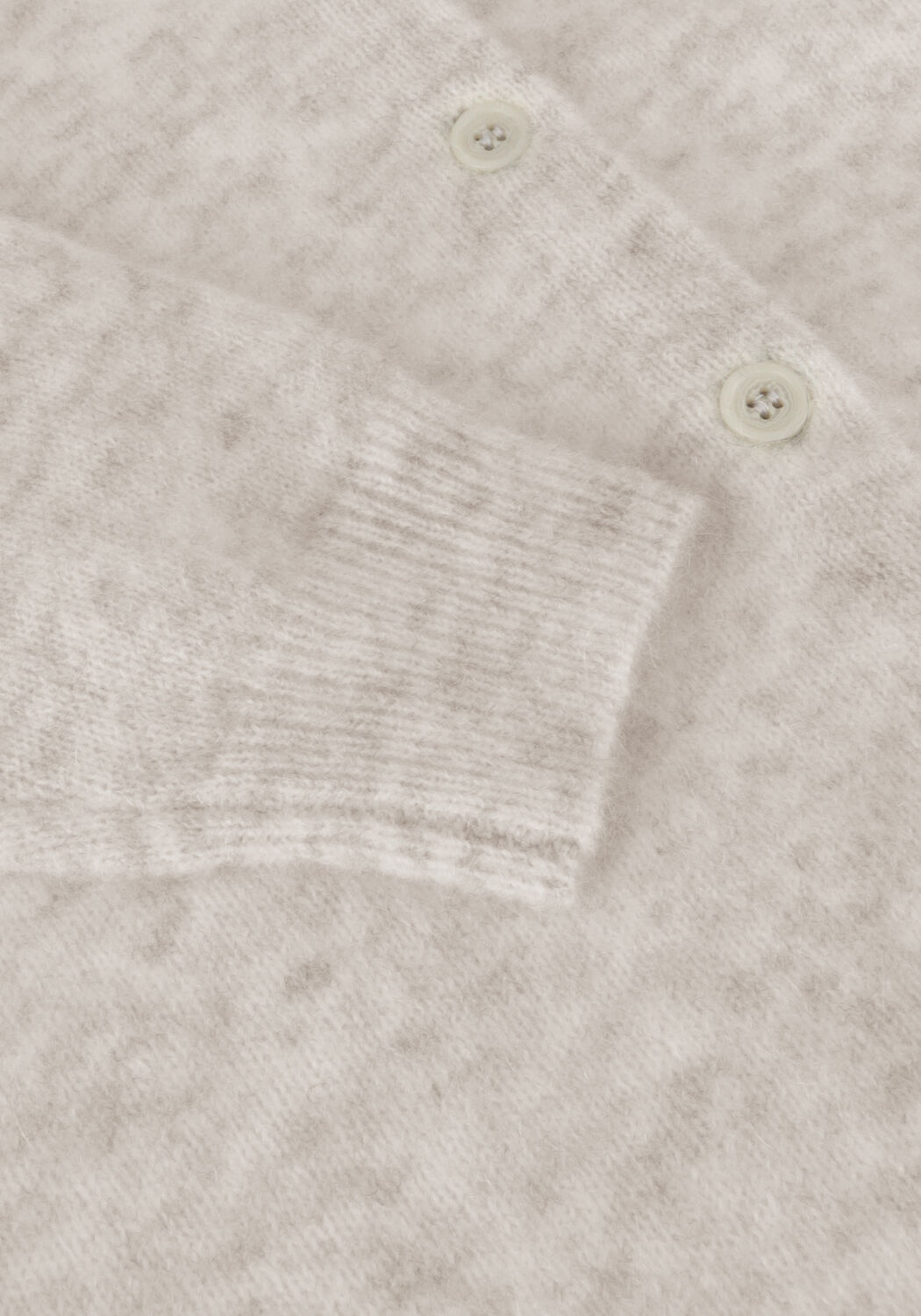 Lichtgrijze GESTUZ Vest DEBBIEGZ CARDIGAN - large