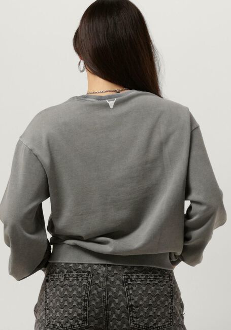 Grijze ALIX THE LABEL Trui LADIES KNITTED WASHED ALIX SWEATER - large
