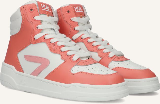 Roze HUB Hoge sneakers COURT-Z HIGH Roze HUB Hoge sneakers COURT-Z HIGH - large