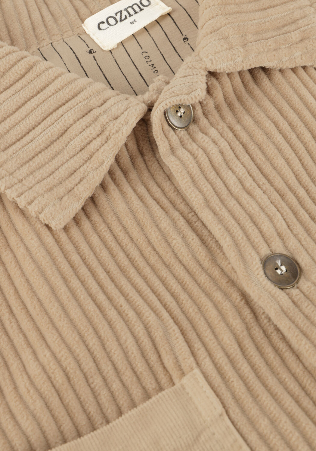 Beige MY LITTLE COZMO Overhemden DAKARK247W5 - large