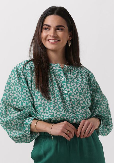 Groene BY-BAR Blouses LUCY GRAPHIC BLOUSE - large