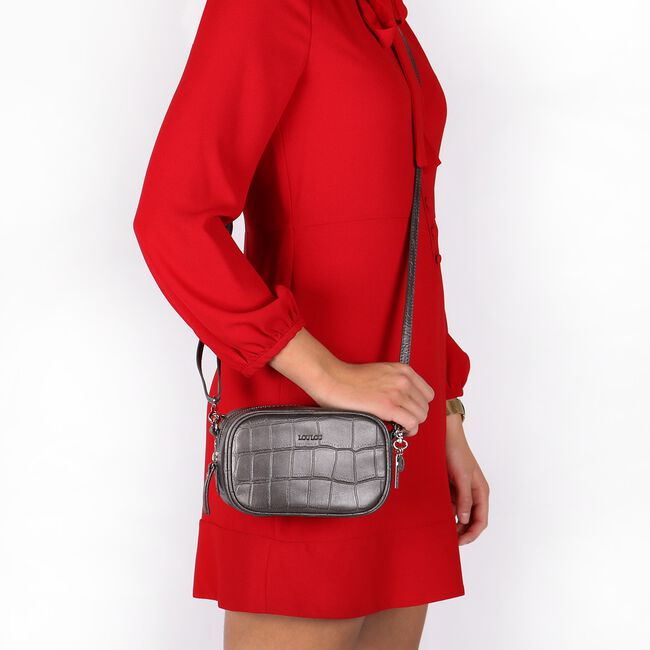 Grijze LOULOU ESSENTIELS Schoudertas 03POUCH Grijze LOULOU ESSENTIELS Schoudertas 03POUCH - large