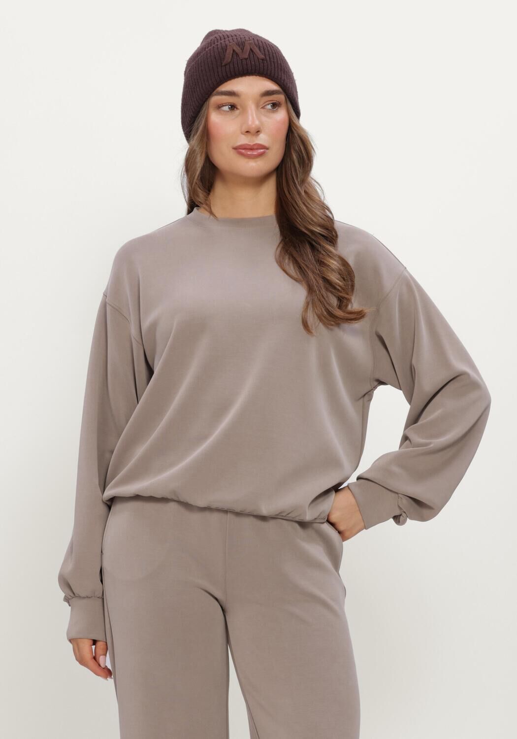 Taupe MOSCOW Sweater 66-04-VIOLETTA - large