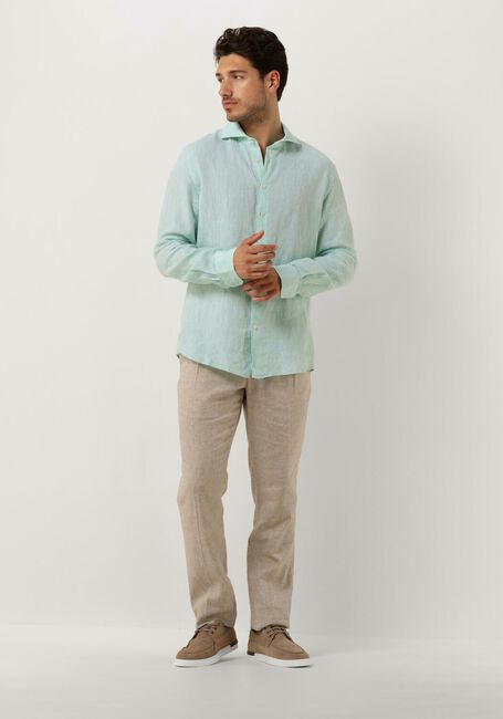 Mint PROFUOMO Casual overhemd SHIRT X-CUTAWAY SC LINNEN - large
