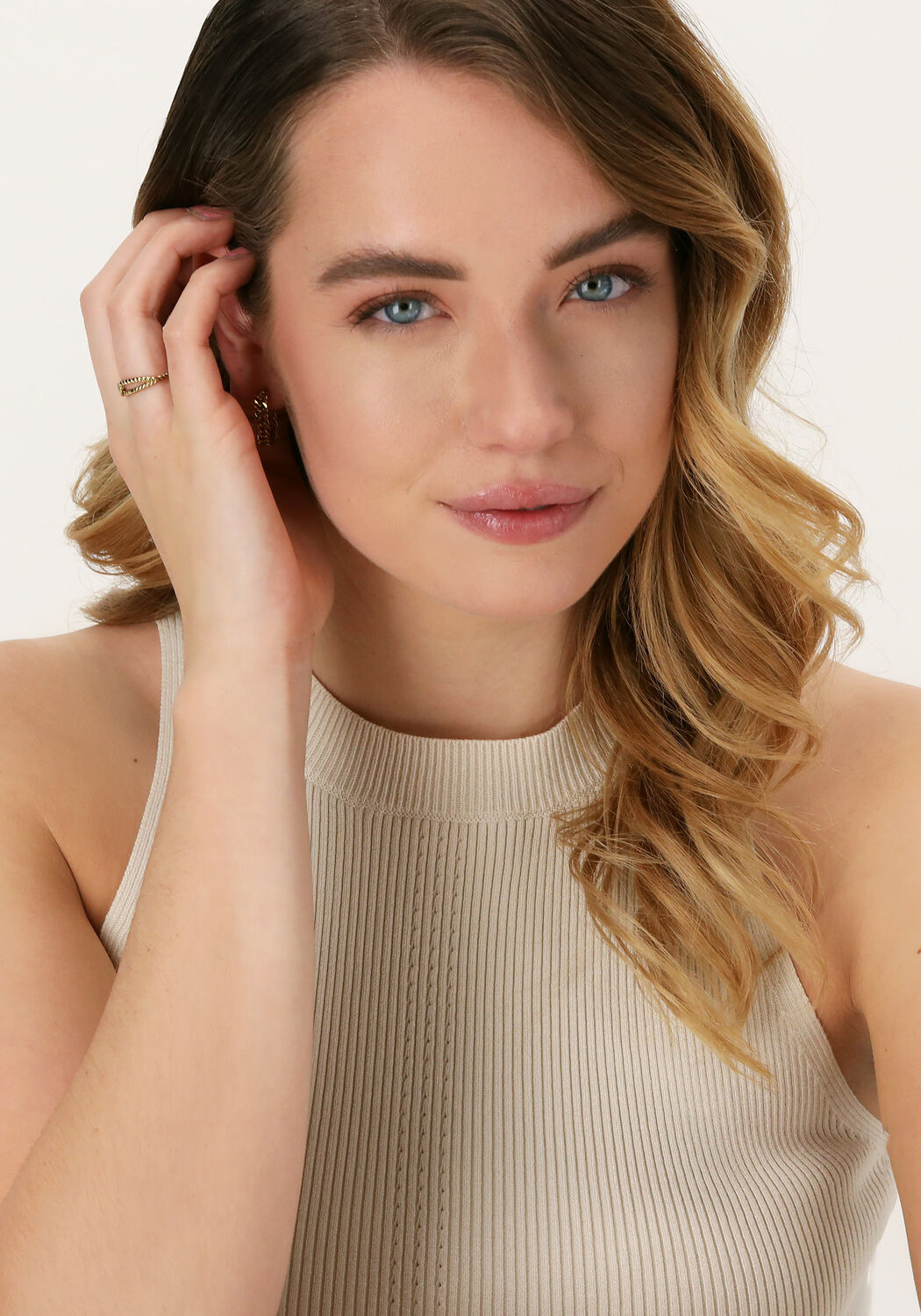 Goudkleurig NOTRE-V Ringen RING KNOOP - large