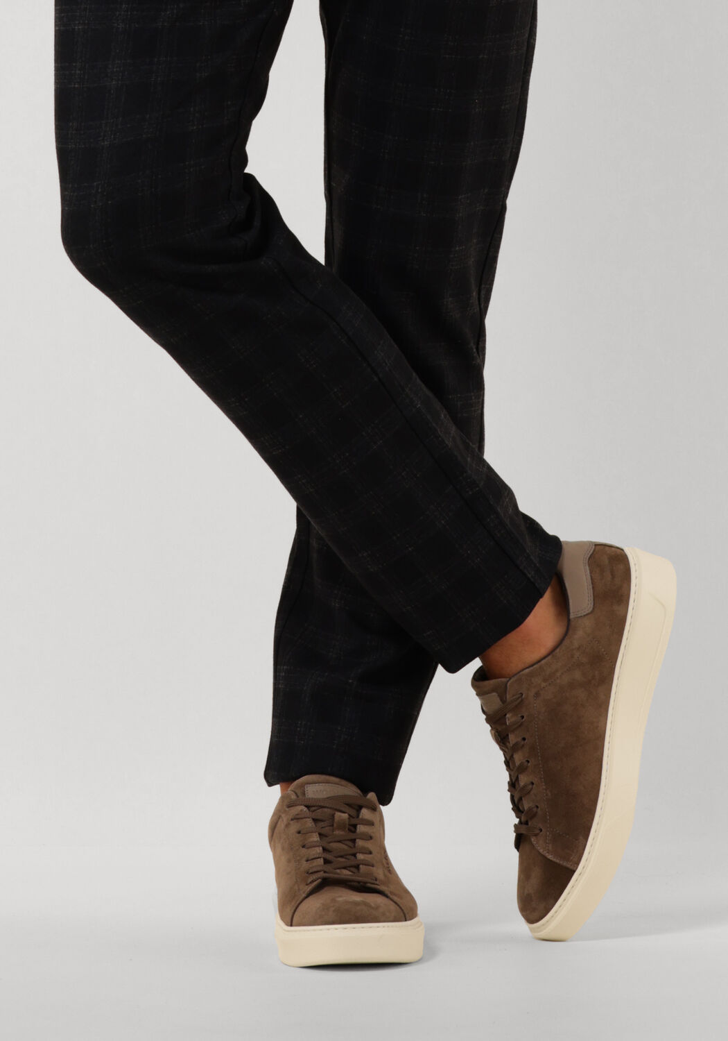 Bruine WOOLRICH Lage sneakers CLASSIC COURT MAN - large