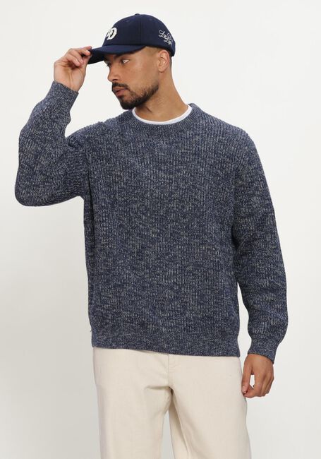 Blauwe SELECTED MEN Trui SLMTILUM LS KNIT CREW NECK - large
