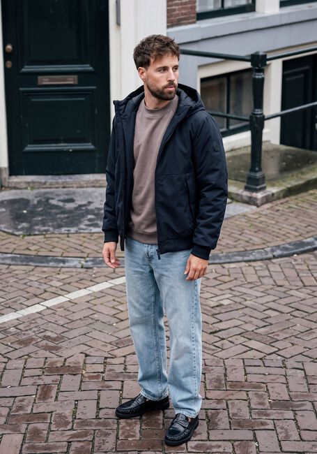 Donkerblauwe AIRFORCE Jack PADDED BOMBER - large