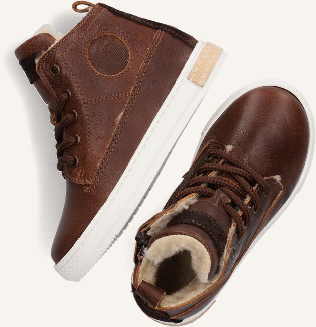 Cognac PINOCCHIO Hoge sneakers P2851 Cognac PINOCCHIO Hoge sneakers P2851 - large