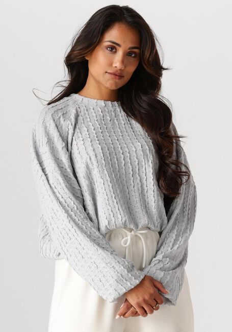 Lichtblauwe STUDIO AMAYA Trui LUCIE TOP - large