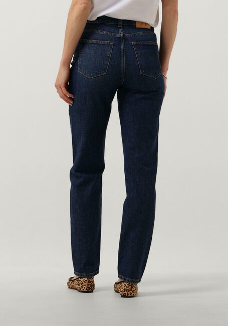 Donkerblauwe SELECTED FEMME Slim fit jeans SLFAMY HW SLIM ROW BLU JEANS U - large