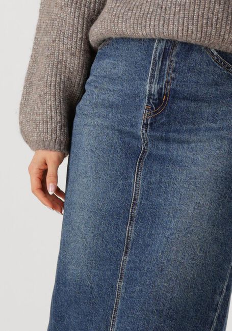 Blauwe LEVI'S Rokken HR BACK SLIT SKIRT - large