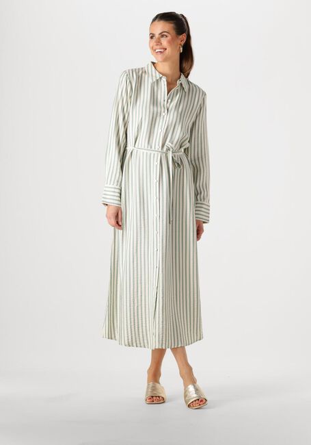 Groene Y.A.S. Midi jurk YASKAYA LS LONG SHIRT DRESS S. NOOS - large