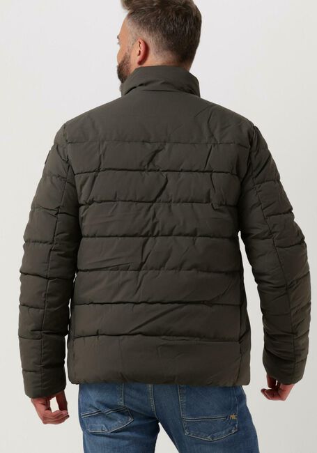 Groene PME LEGEND Gewatteerde jas SHORT JACKET AIRGENEER PERFOR STRETCH - large