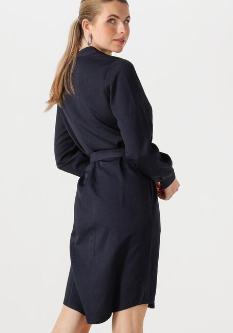 Donkerblauwe ANOTHER LABEL Mini jurk DALYCE DRESS L/S - large