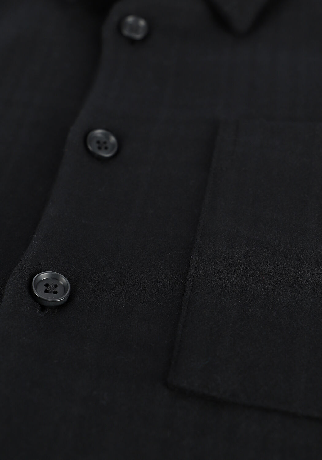 Zwarte DRYKORN Overshirt NORENS 146298 - large