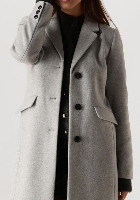 Grijze MODSTRÖM Mantel PAMELA COAT - large