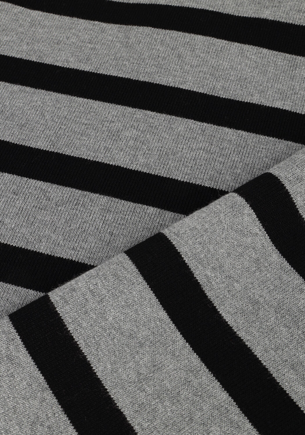 Grijze OBJECT Trui OBJESTER LS KNIT TOP - large