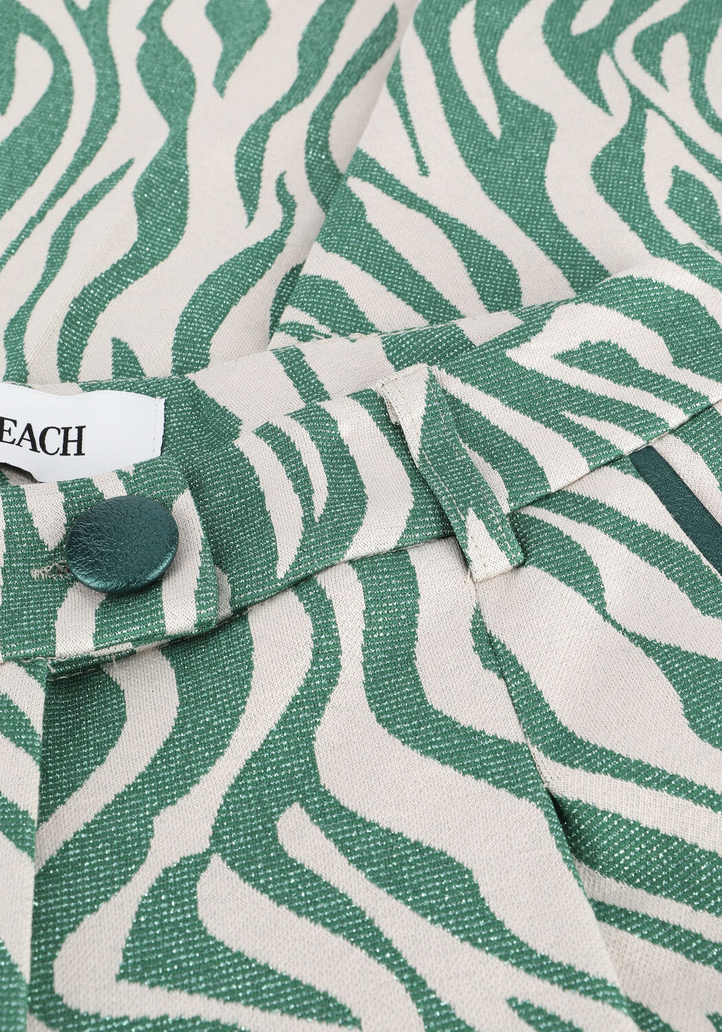 Groene SILVIAN HEACH Pantalon BUZZIP - large