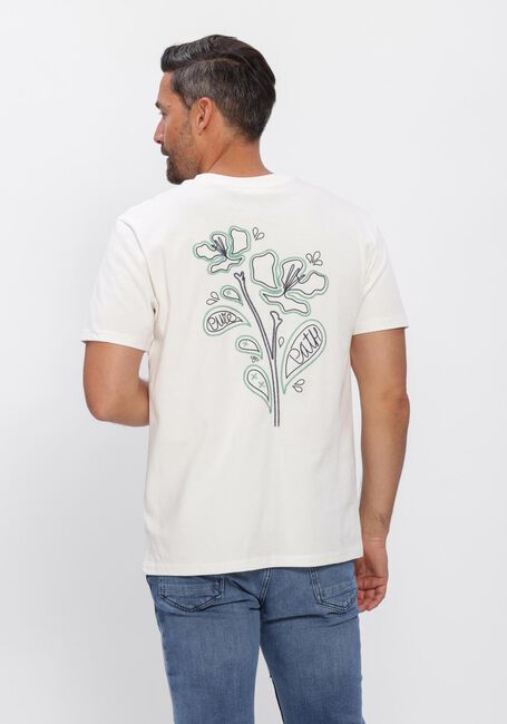 Witte PURE PATH T-shirt EMBROIDERED FLOWER T-SHIRT - large