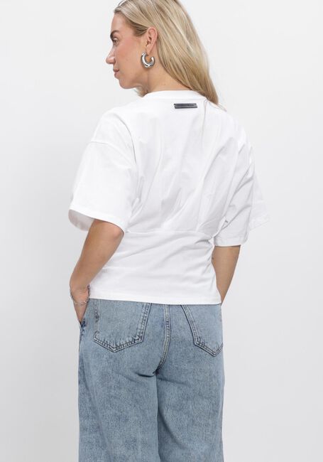 Witte HAUTE L'AMITI&Eacute; Tops & T-shirts ROMIE PLEAT TEE - large