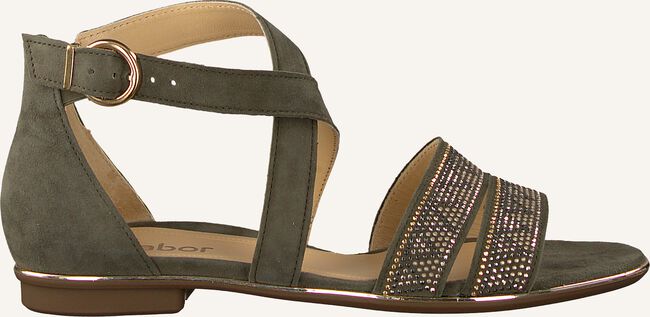 Groene GABOR Platte sandalen 601 Groene GABOR Platte sandalen 601 - large