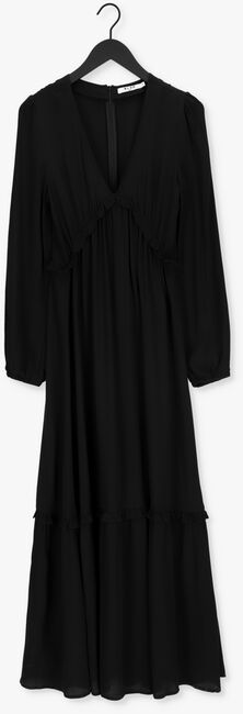 Zwarte NA-KD Maxi jurk BALLOON SLEEVE MAXI FRILL DRESS - large