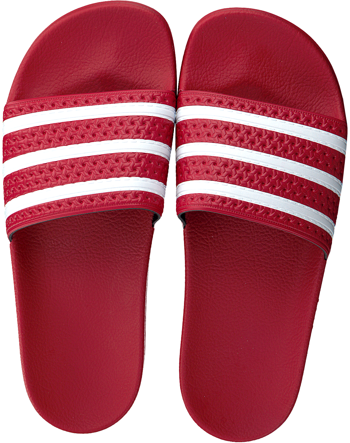 adidas slippers heren rood> OFF-67%
