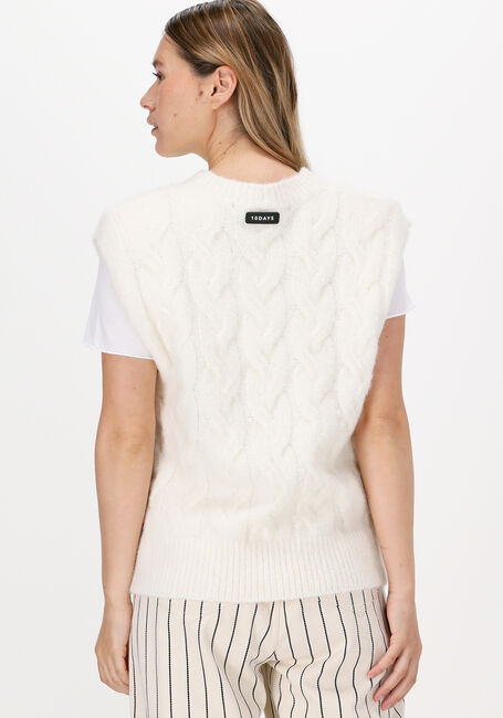 Gebroken wit 10DAYS Spencer PADDED CABLE SPENCER - large