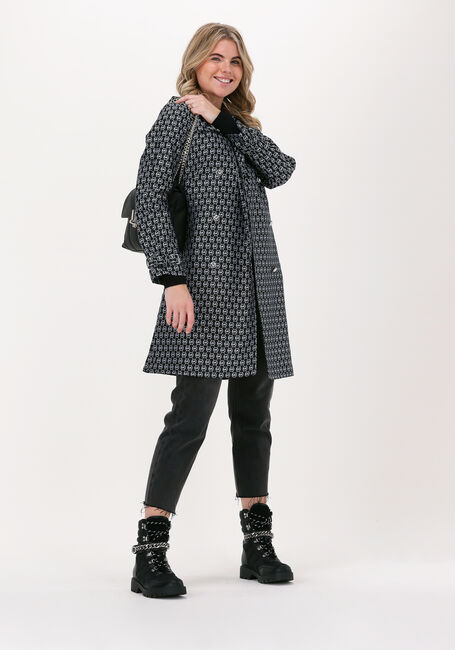 Zwarte GUESS Top SS CN MAIDER TEE - large