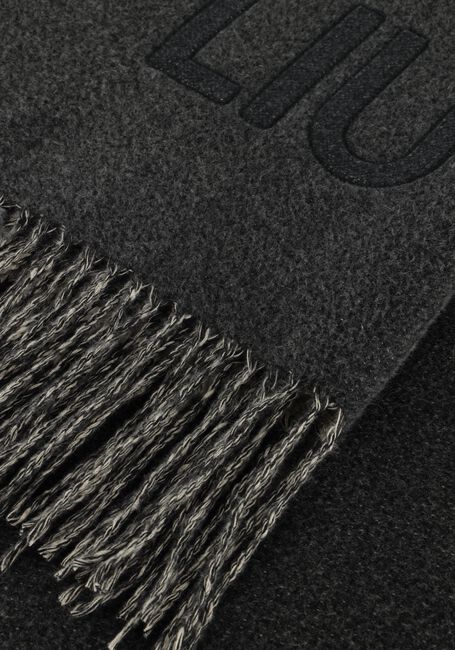 Grijze LIU JO Sjaal STOLA OVAL MONOGRAM Grijze LIU JO Sjaal STOLA OVAL MONOGRAM - large