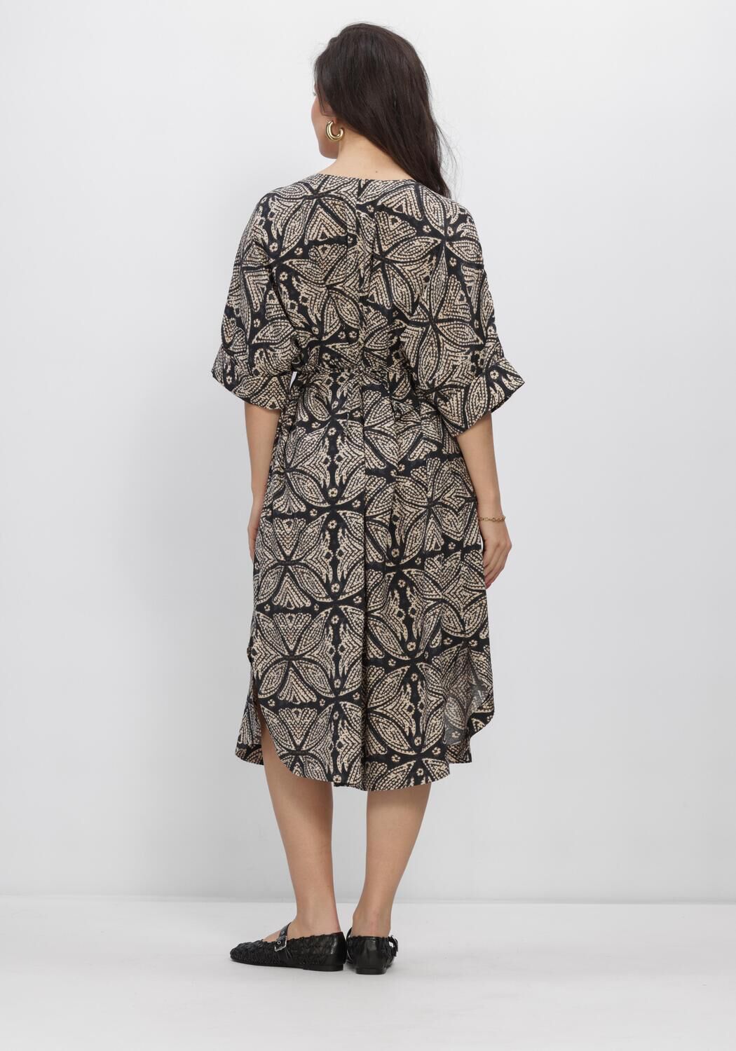 Zwarte SUMMUM Jurken DRESS ETHNIC - large