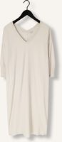 Beige PENN & INK Midi jurk DRESS V Beige PENN & INK Midi jurk DRESS V - medium
