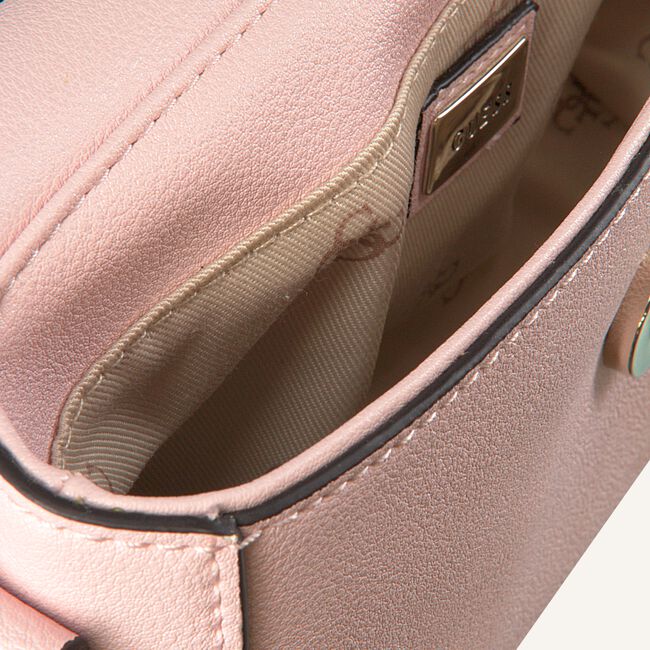 Roze GUESS Crossbodytassen AMBROSE MINI CROSSBODY FLAP Roze GUESS Crossbodytassen AMBROSE MINI CROSSBODY FLAP - large