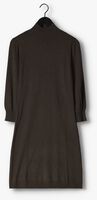 Donkergroene MINUS Mini jurk MERSIN HIGHNECK KNIT DRESS