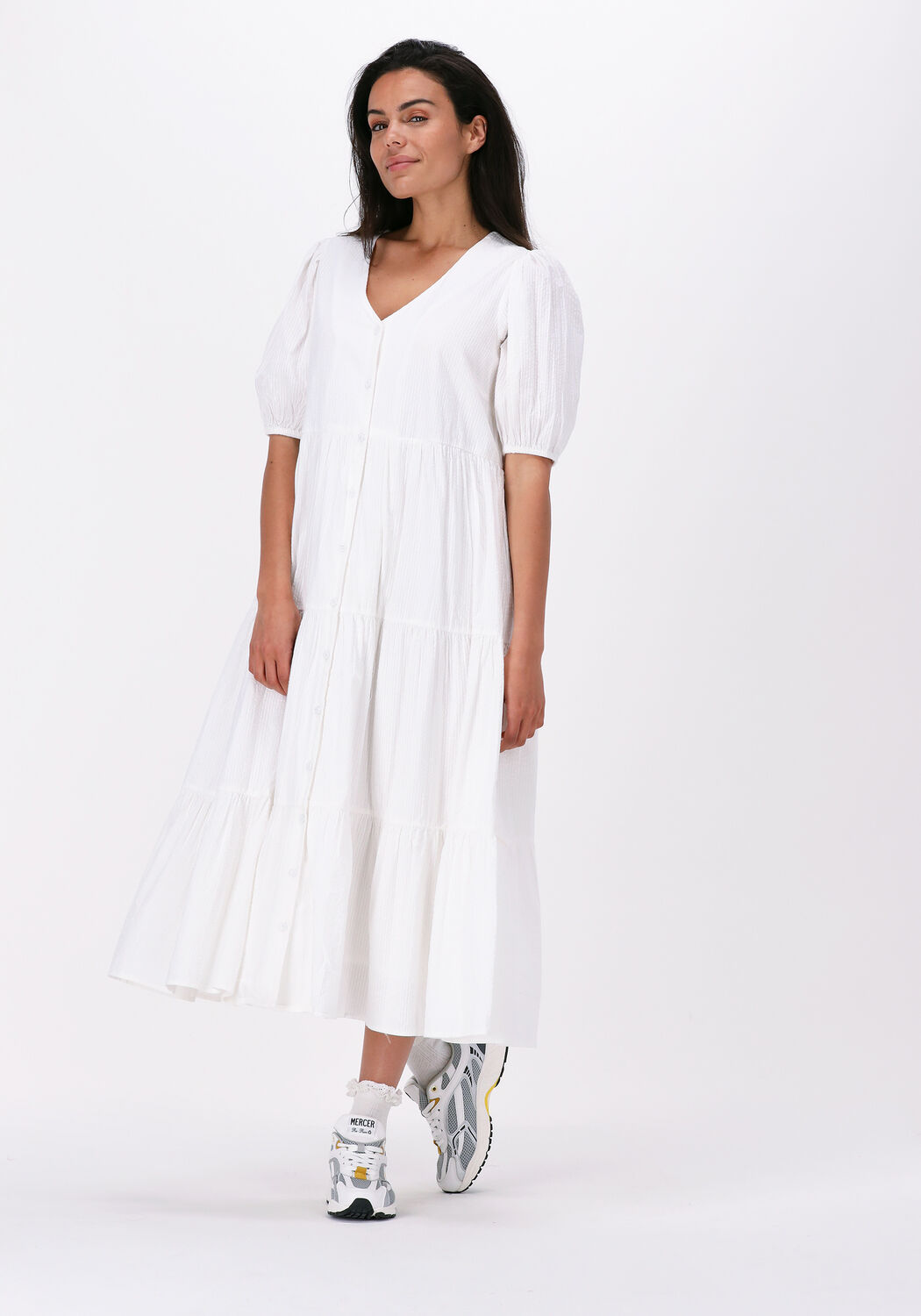 Witte zomerjurk dames clearance