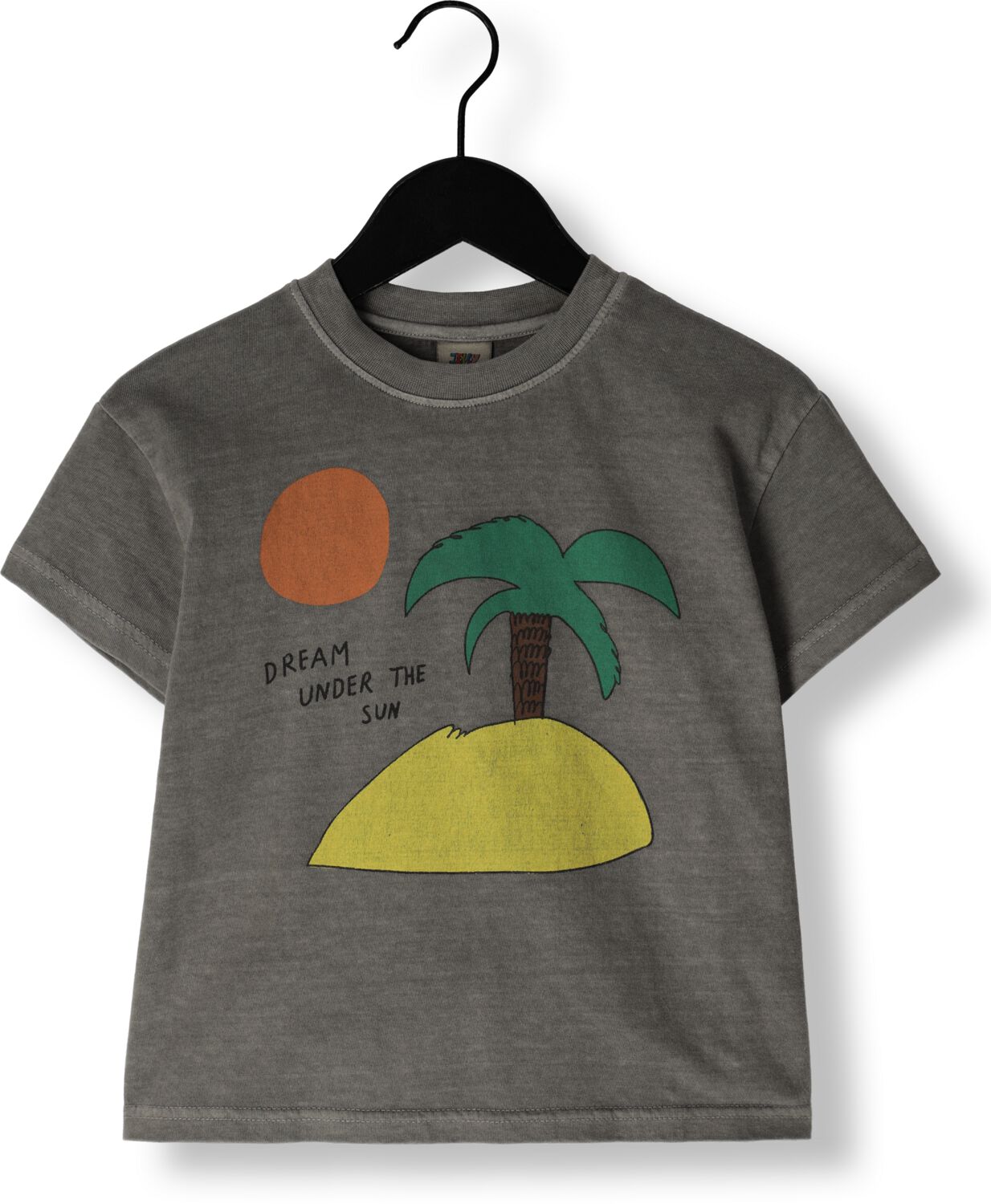 Jelly Mallow Jongens Polo's & T-shirts Beach Pigment T-shirt Grijs-9Y
