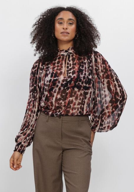 Multi SUMMUM Blouses TOP ALL OVER PRINT - large