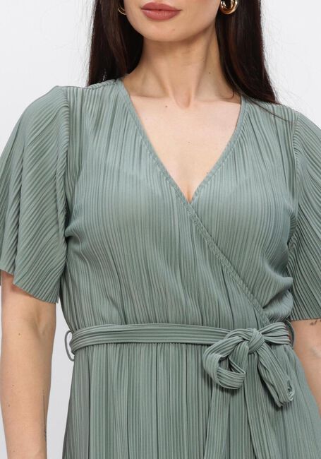 Groene Y.A.S. Jurken YASOLINDA SS MIDI WRAP DRESS S. NOOS - large