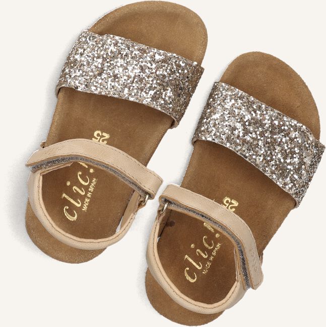 Beige CLIC! Platte sandalen HG-GRASS Beige CLIC! Platte sandalen HG-GRASS - large