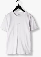 Witte PUREWHITE T-shirt TSHIRT WITH SMALL LOGO ON CHEST AND BIG BACK PRINT