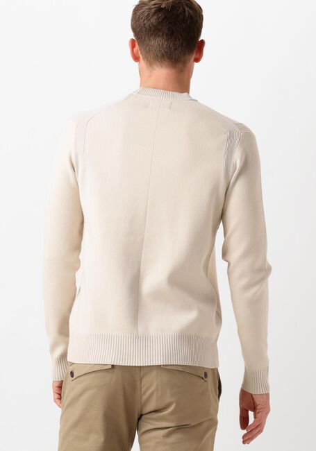 Beige DSTREZZED Trui FELL MOCK NECK - large