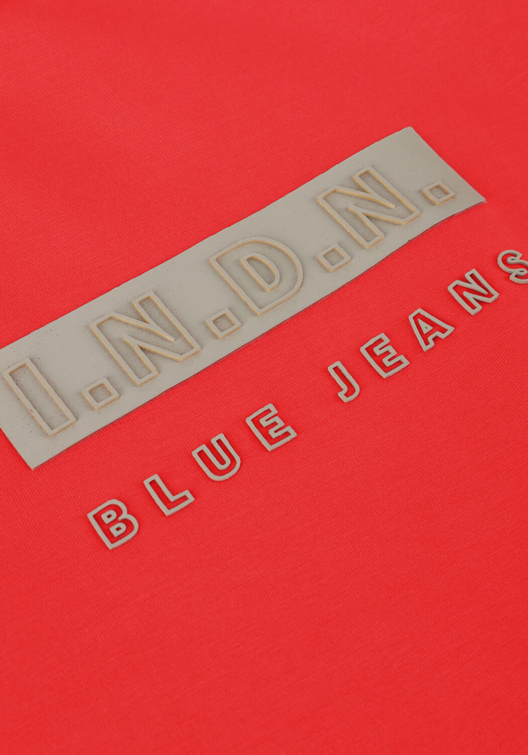 INDIAN BLUE JEANS Jongens Polo's & T-shirts T-shirt Indn Rood