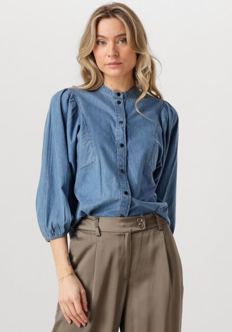 Blauwe MINUS Blouses JASMENE SHIRT - large