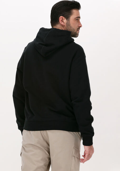 Zwarte CALVIN KLEIN Sweater STACKED LOGO HOODIE MEN - large