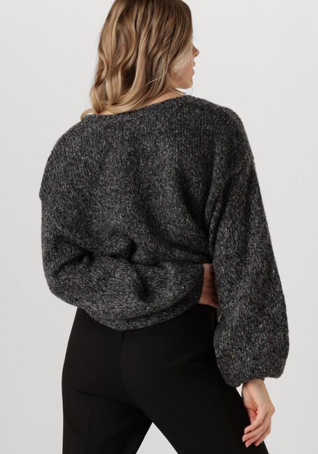Zwarte ANOTHER LABEL Vest CHARLOTTE KNITTED CARDIGAN - large