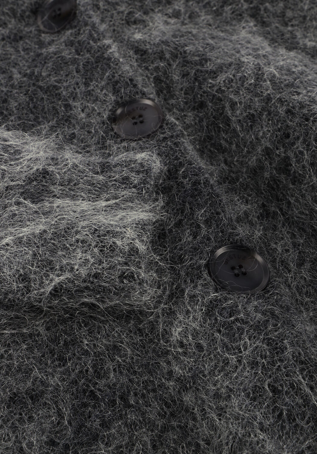 Grijze GESTUZ Vest GZDEBBIE CARDIGAN - large