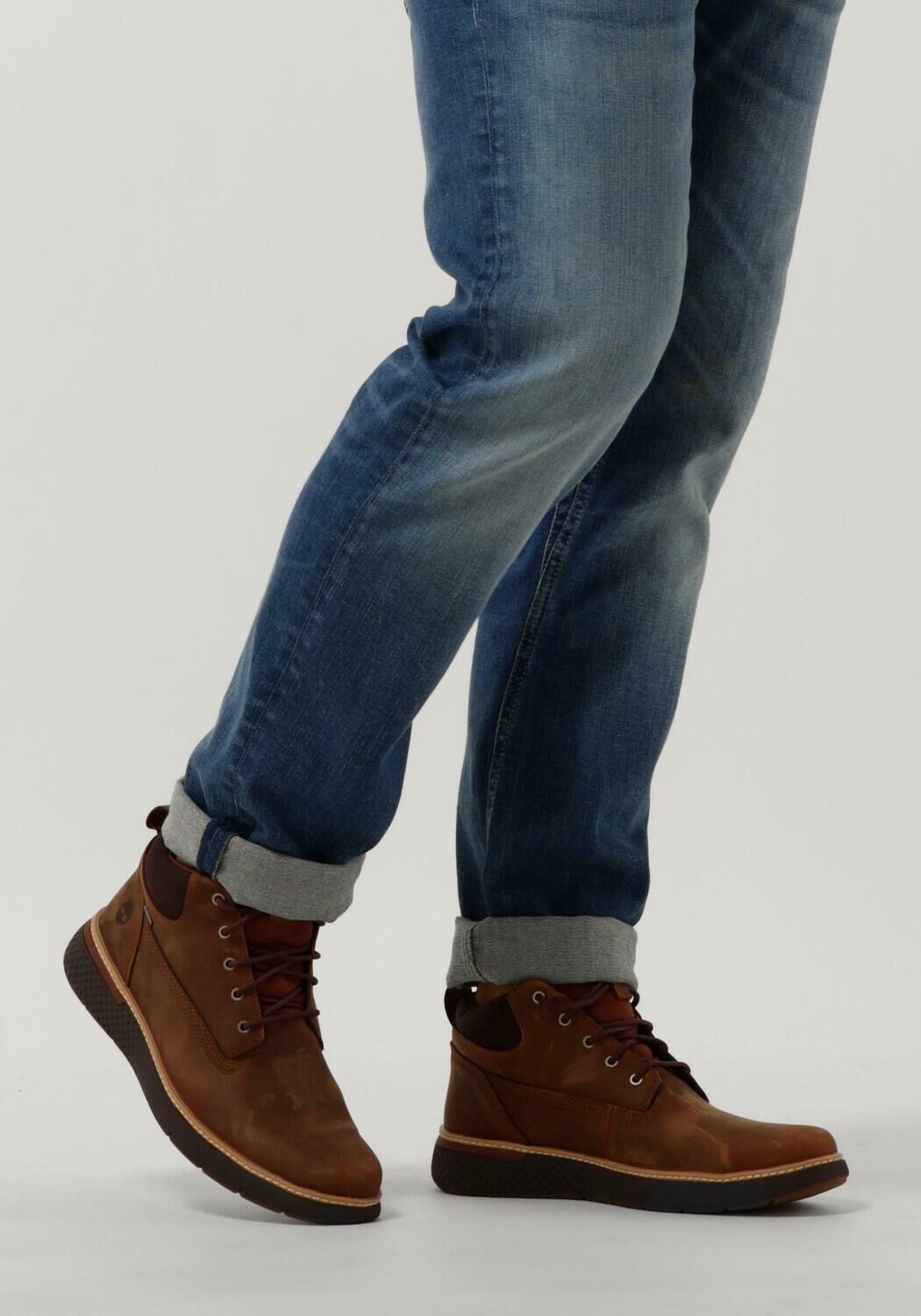 Bruine TIMBERLAND Hoge sneakers CROSS MARK GTX CHUKKA - large