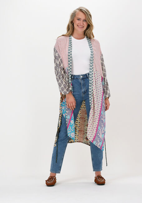 Lichtroze SISSEL EDELBO Kimono POCKET LONG MIX KIMONO - large